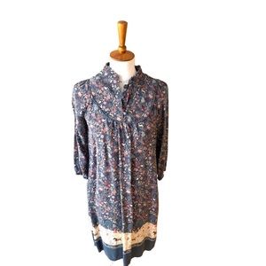 A.P.C. Madras folklore print dress RARE